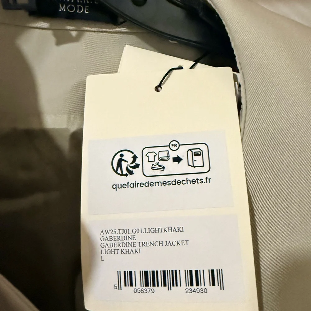 Awake Mode Gabardine Trench Coat - Picture 11 of 14